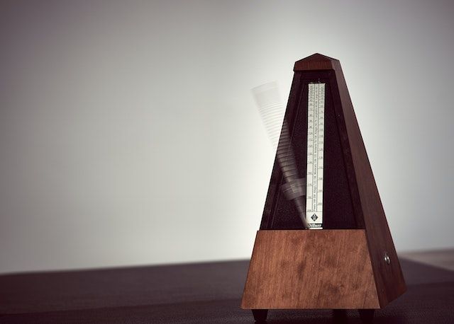 To get tight, practice with a metronome