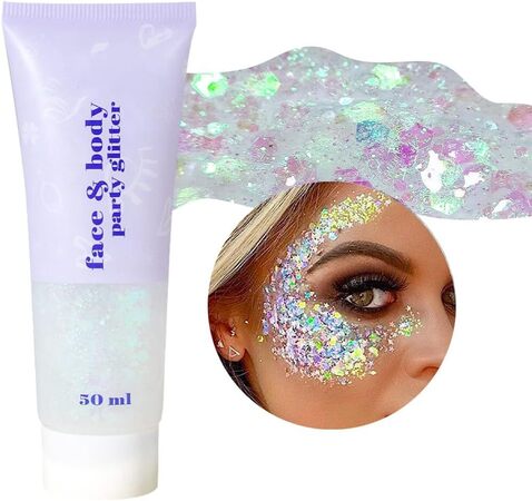 Holographic Glitter for Face, Body & Hair